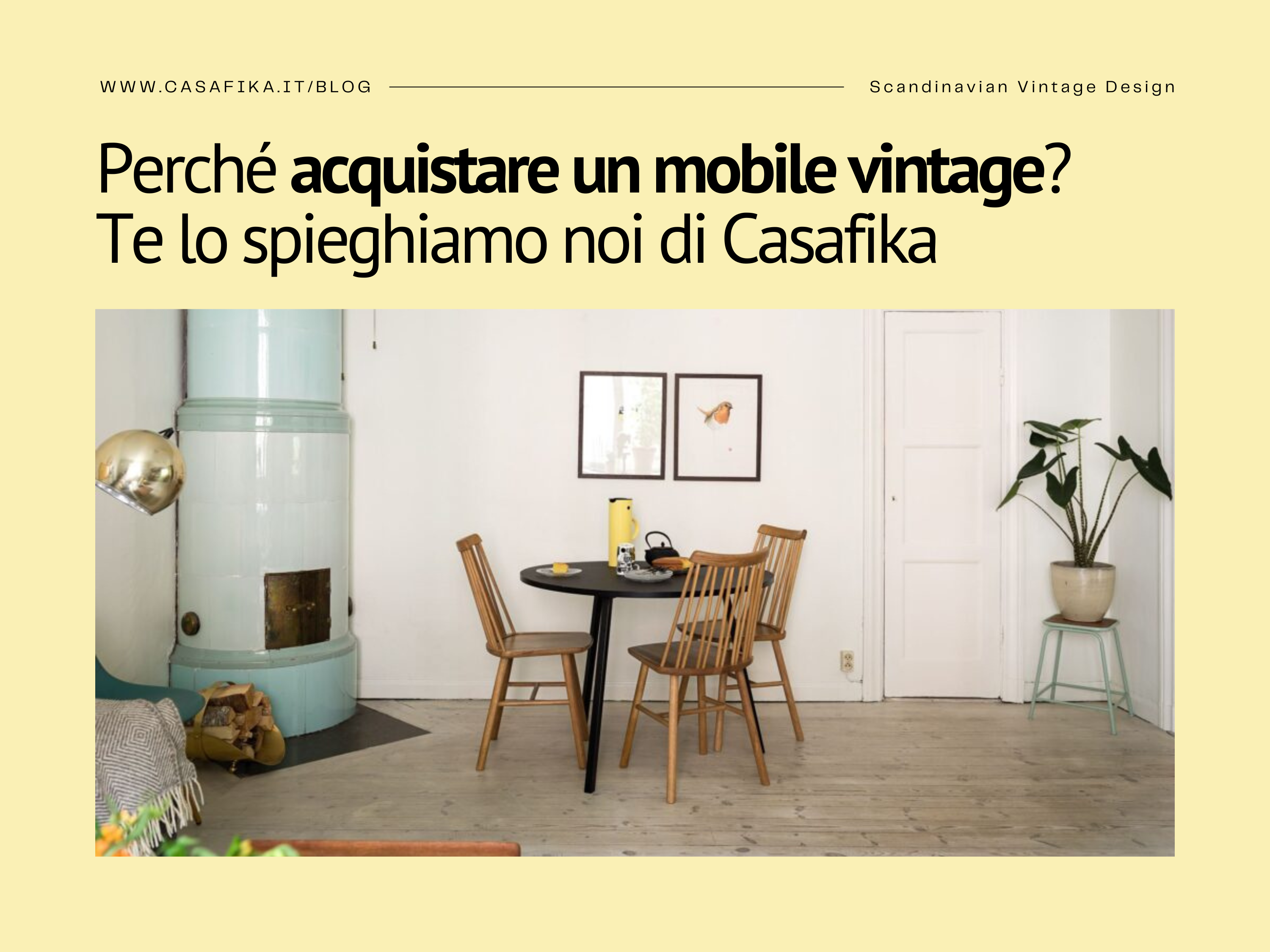 acquistare un mobile vintage