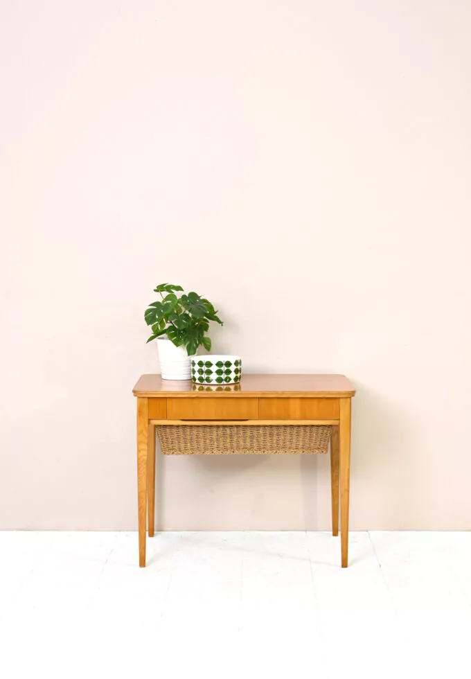 Vintage sewing table