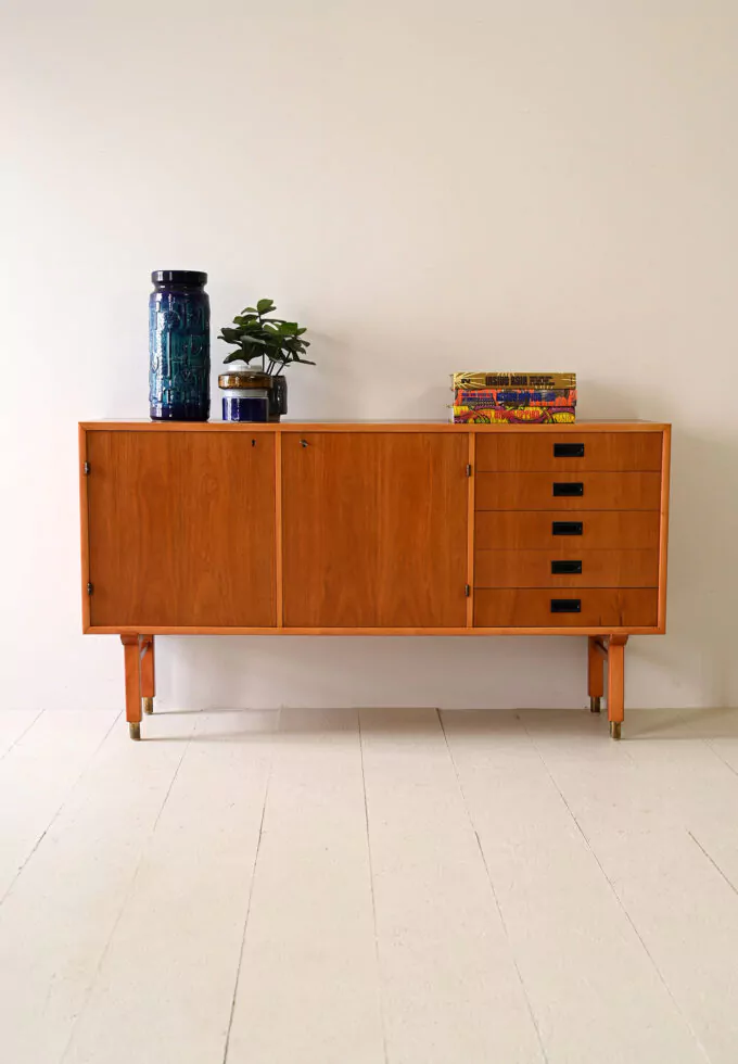 Scandinavian teak sideboard