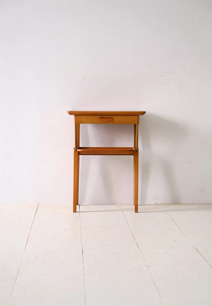 Scandinavian teak nightstand