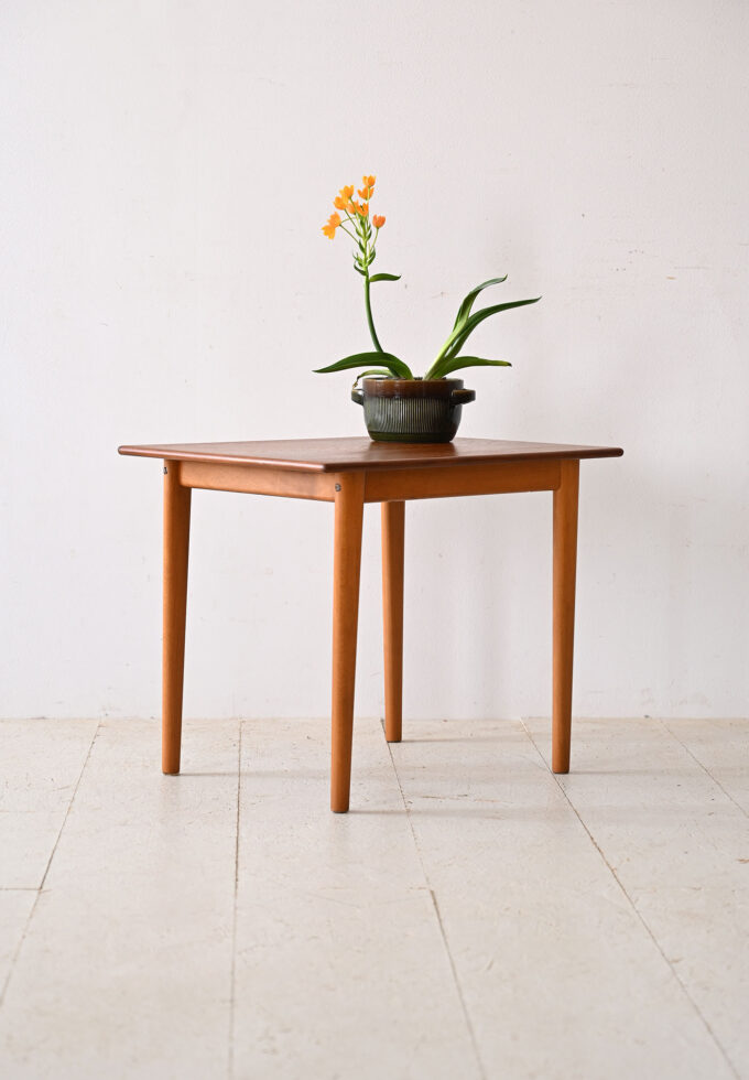 Vintage teak side table