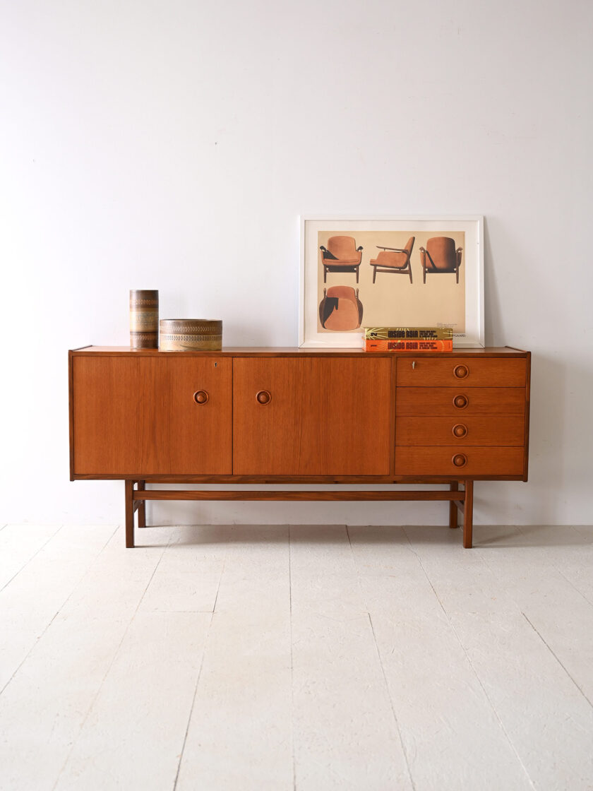 Sideboard-in-teak-degli-anni-'60