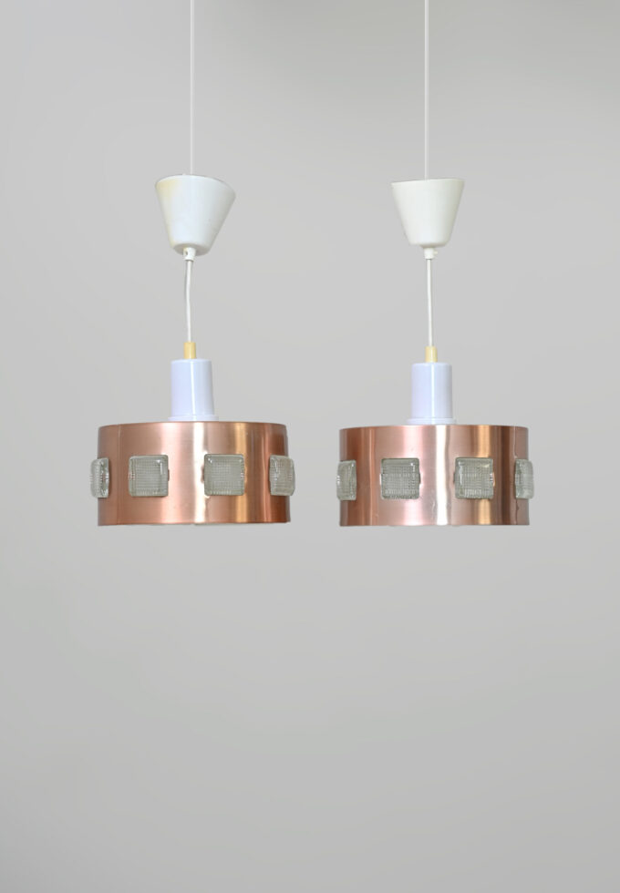 Scandinavian metal hanging lamps