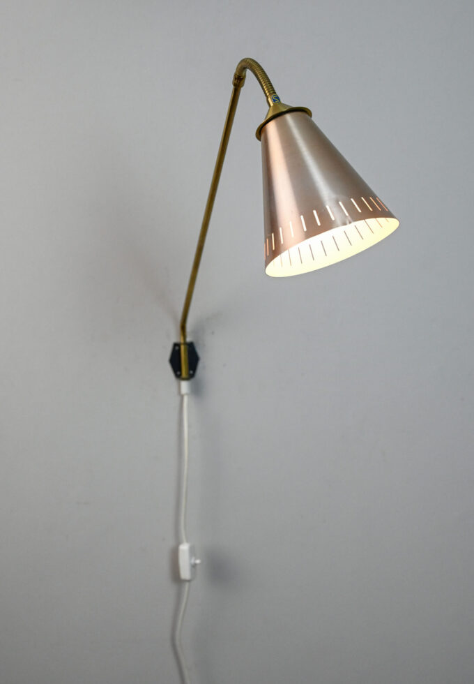 50s vintage wall lamp