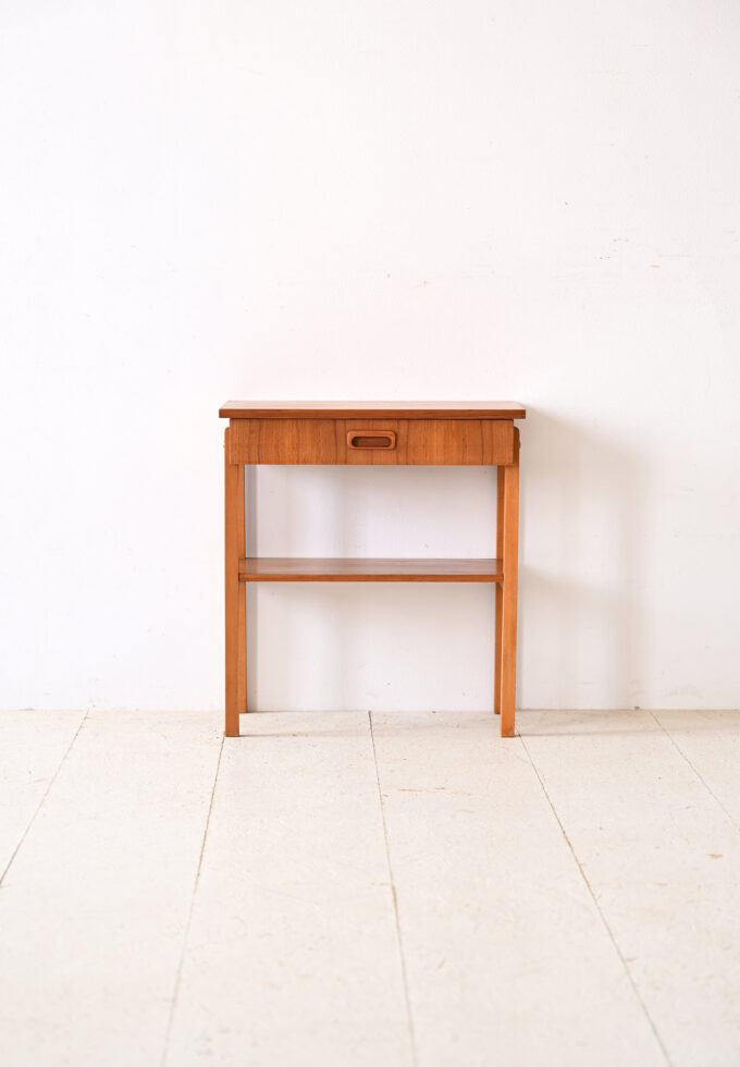 Comodino danese in teak-b