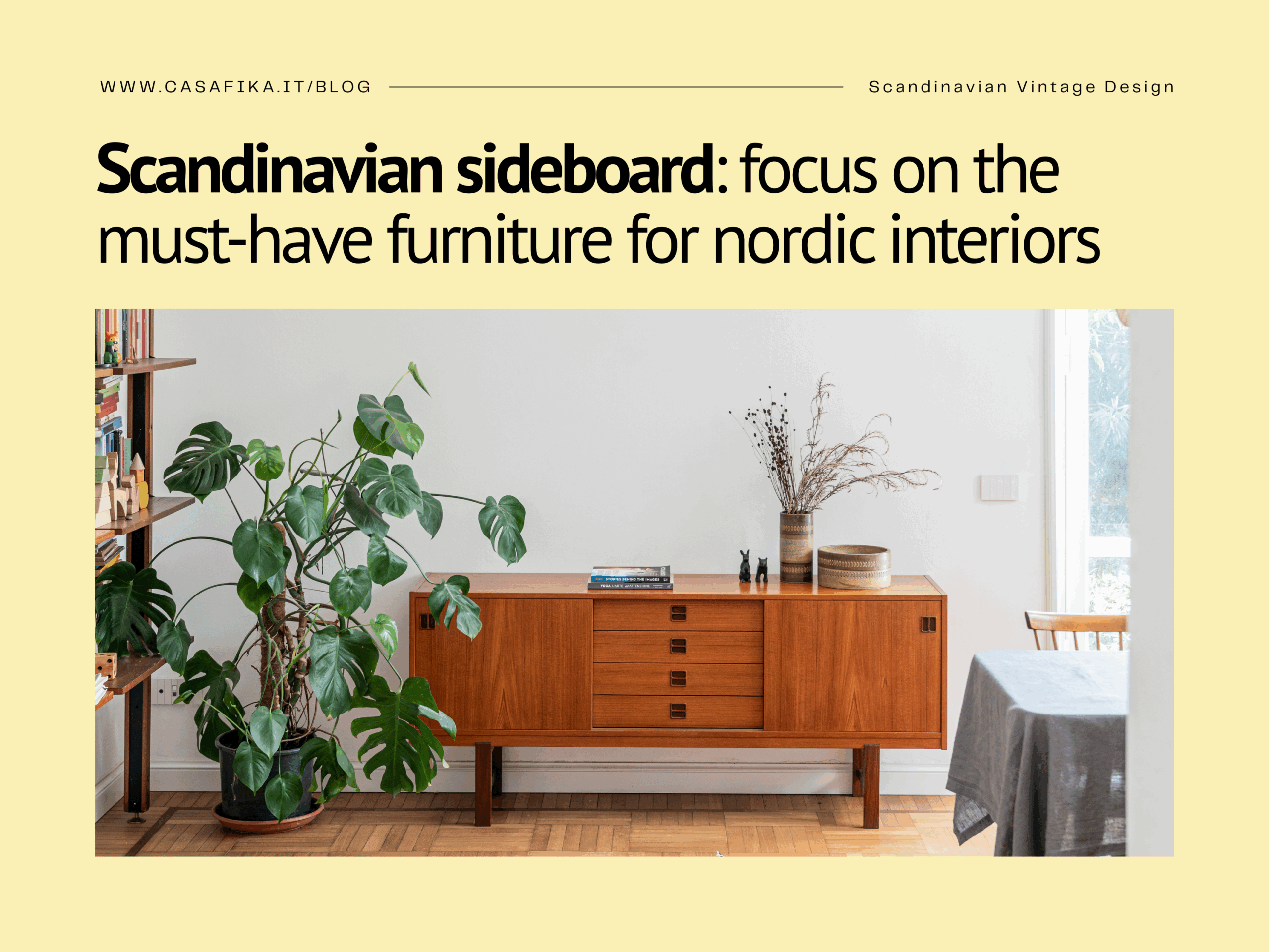 Scandinavian sideboard