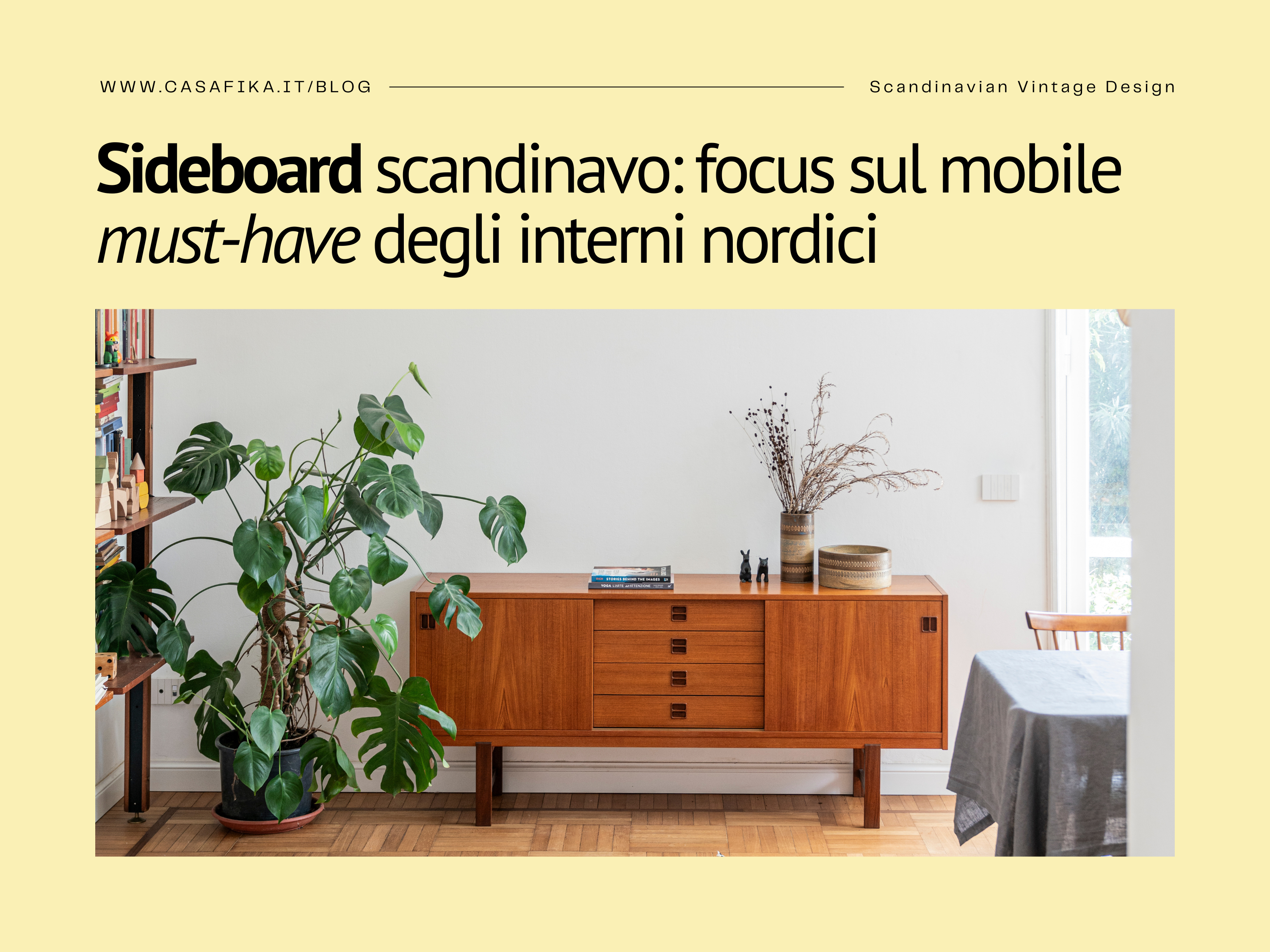 Sideboard scandinavo