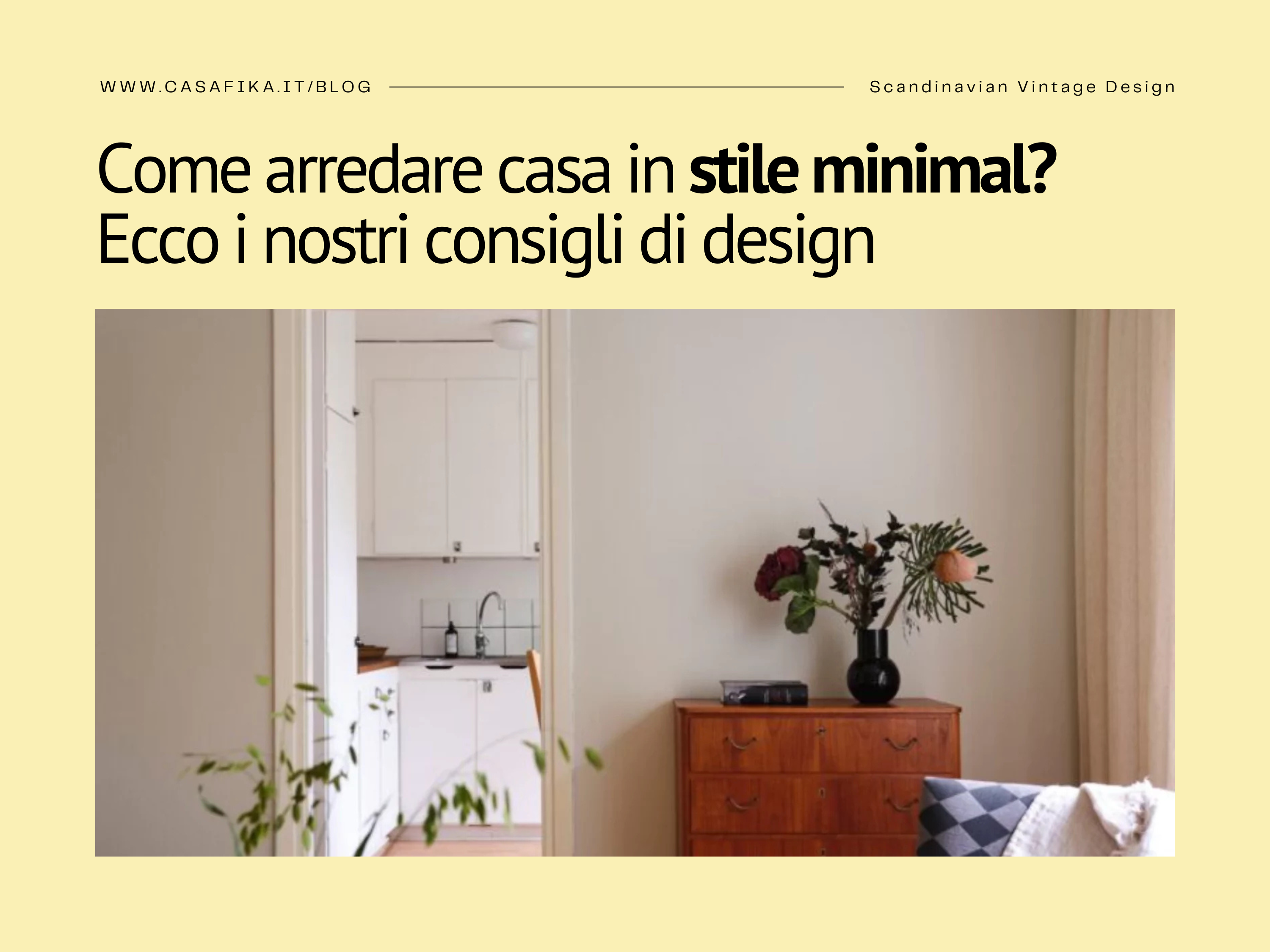 Come arredare casa in stile minimal?