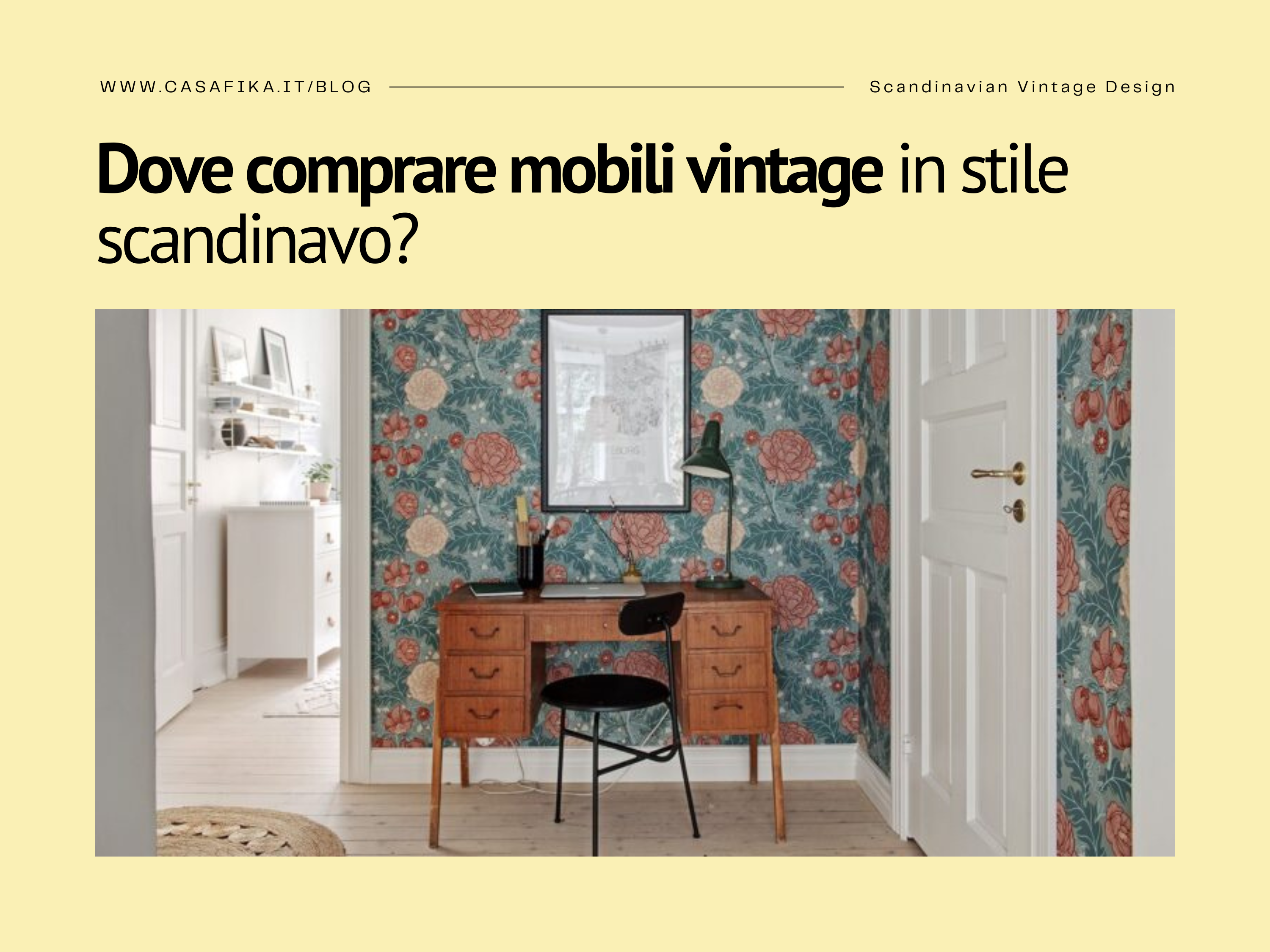 Dove comprare mobili vintage in stile scandinavo?