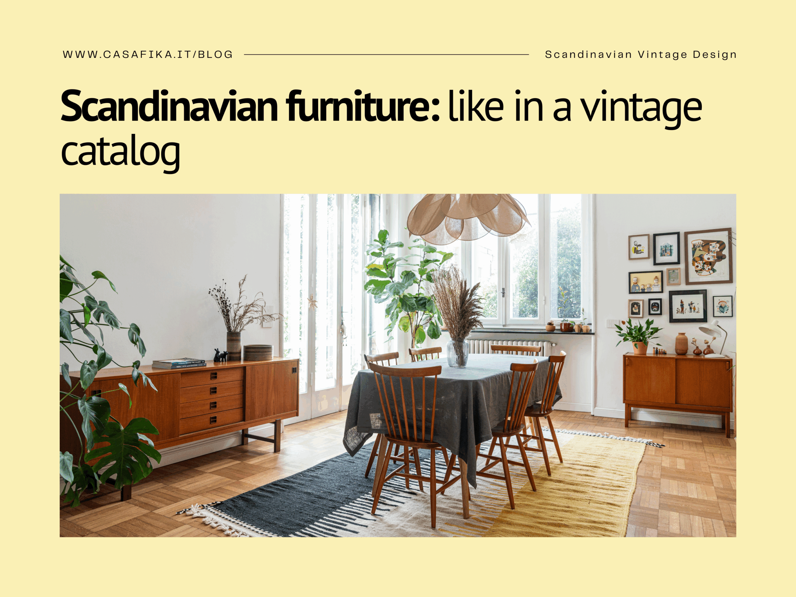 Scandinavian furniture