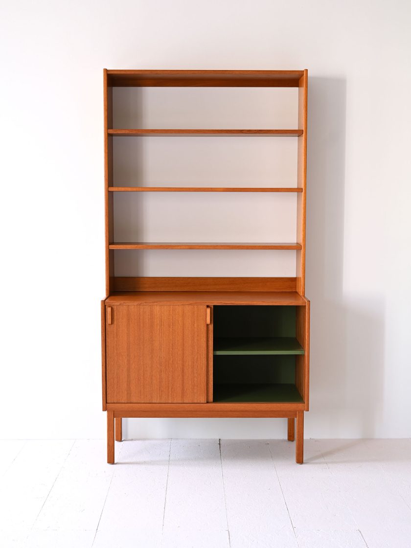 Libreria Bodafors in teak-d