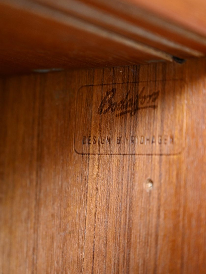 Libreria Bodafors in teak-m