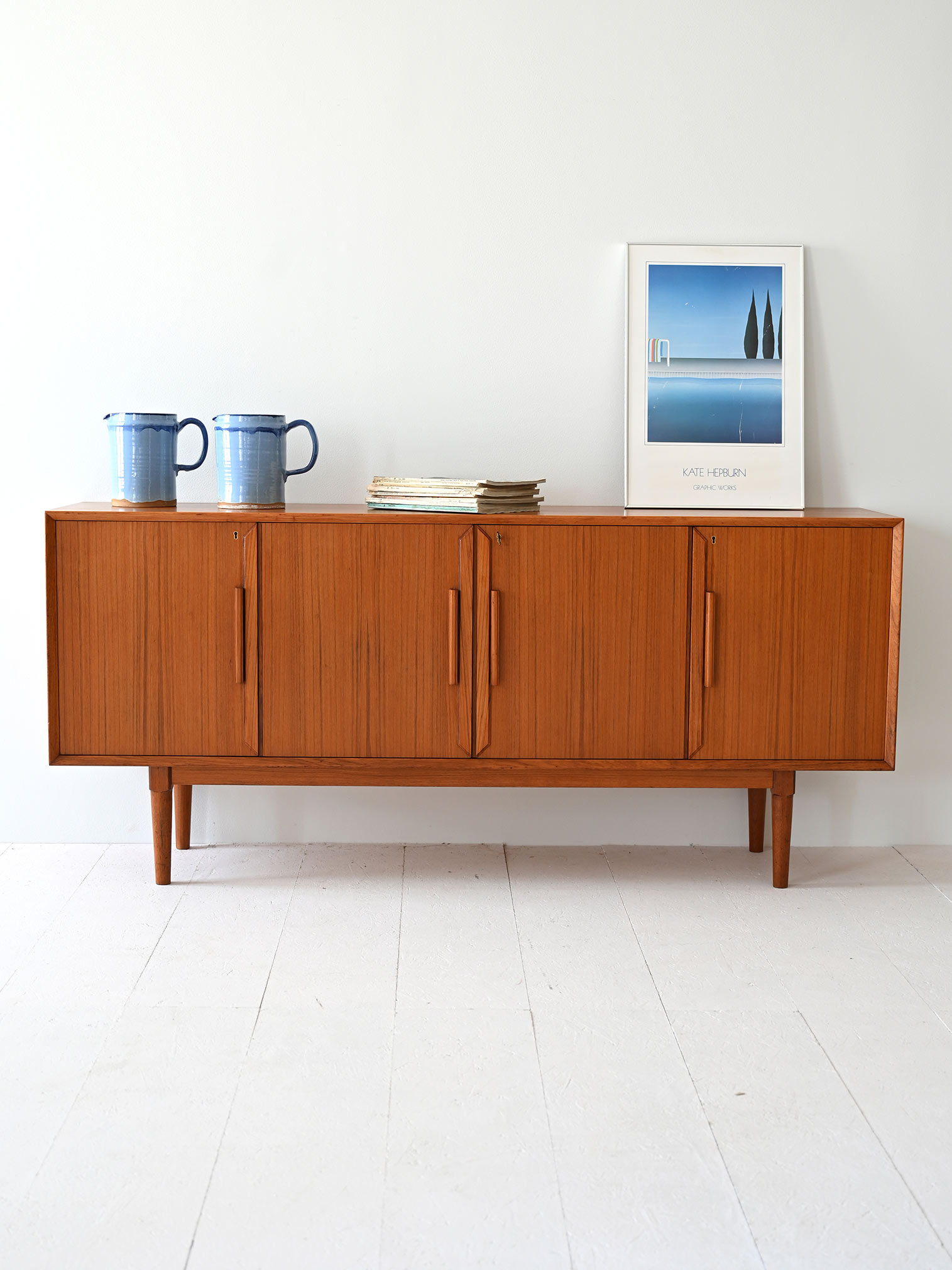 Sideboard 60s in teak-a Sideboard anni '60 in teak-a