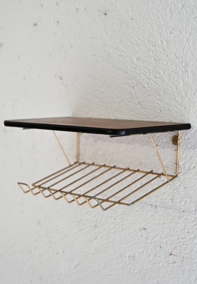 Comodino vintage a muro-b