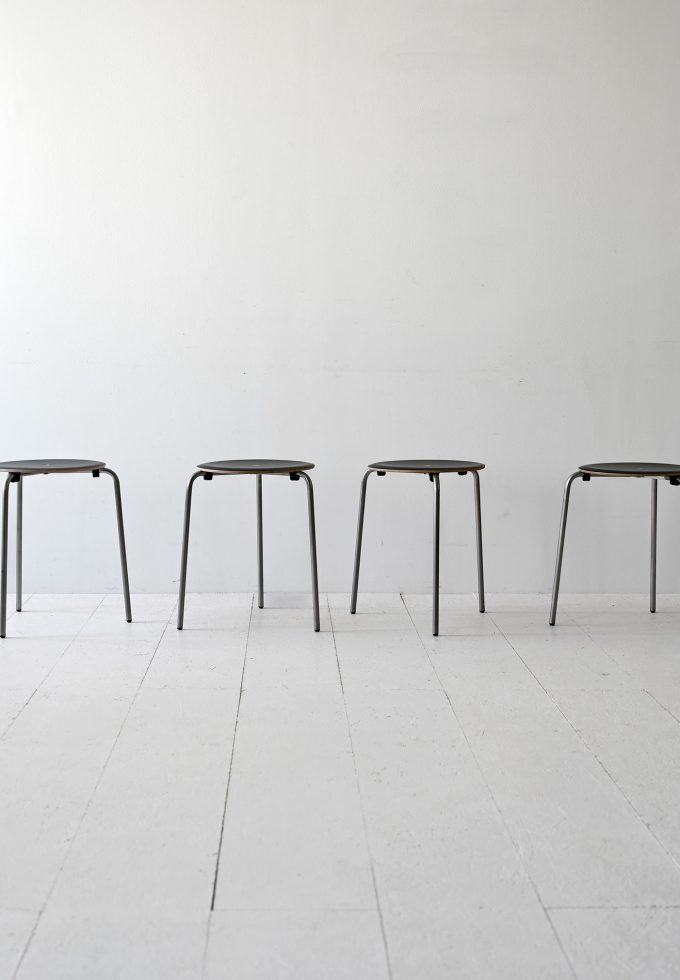 Set di 4 sgabelli industrial-a