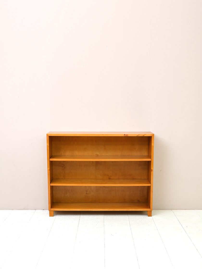 Libreria scandinava in radica-b