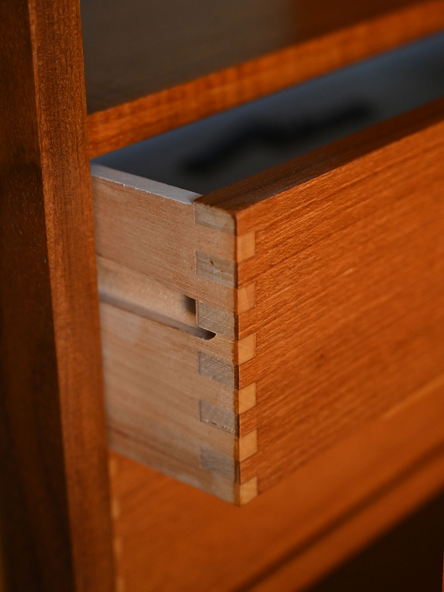 Credenza-Libreria vintage teak-g Credenza-Libreria vintage in teak-g