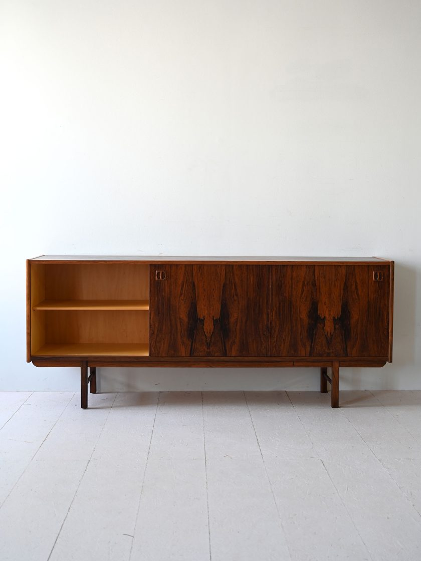 Sideboard scandinavo in palissandro-c