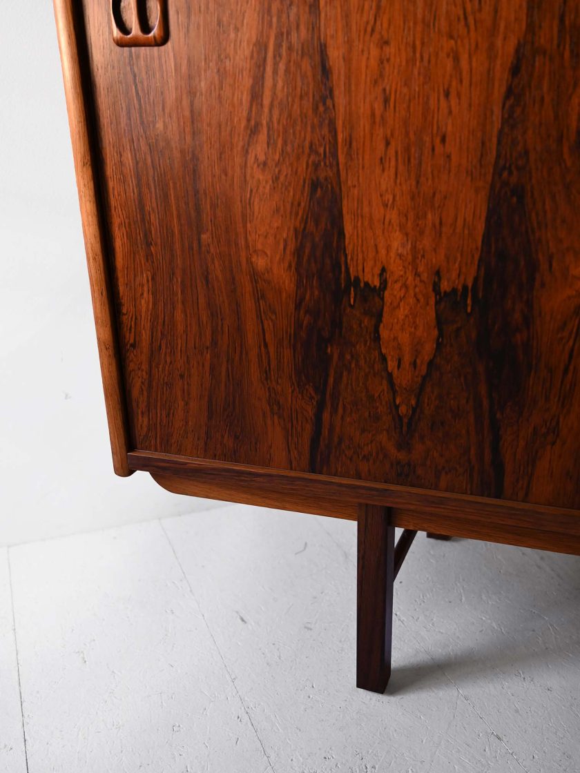 Sideboard scandinavo in palissandro-i