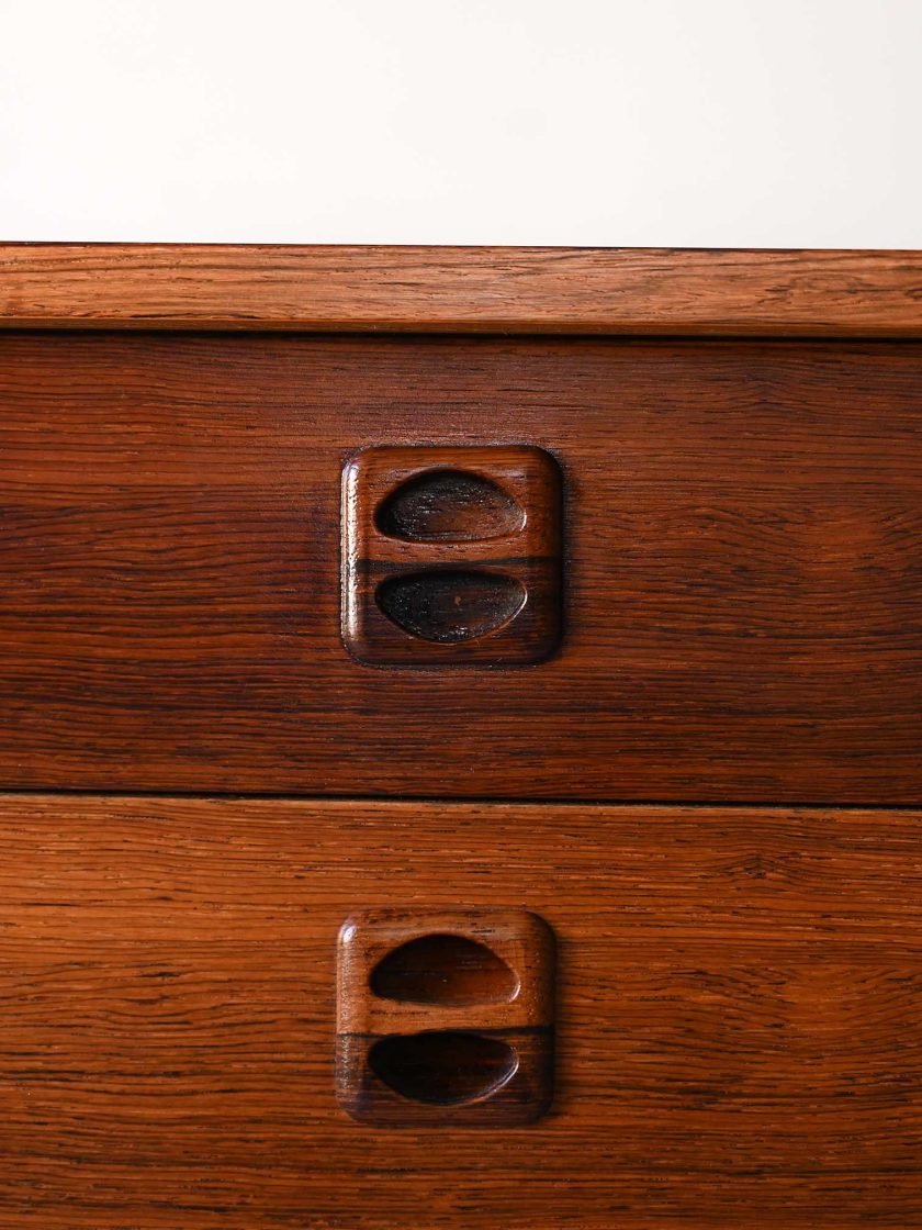 Sideboard scandinavo in palissandro-l