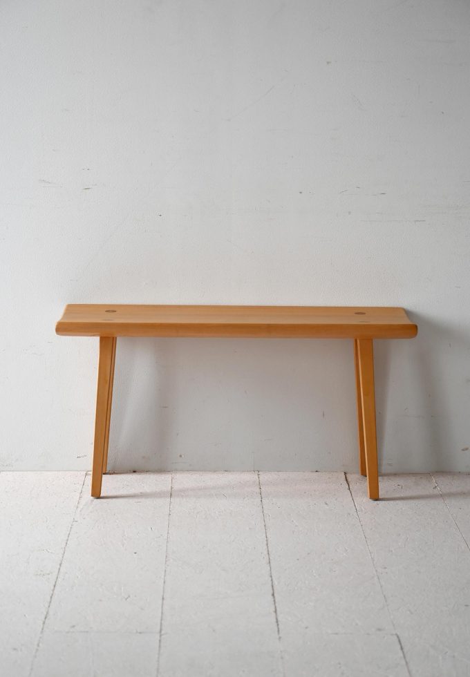 Panca scandinava vintage "Visingsö" in betulla di Carl Malmsten-a