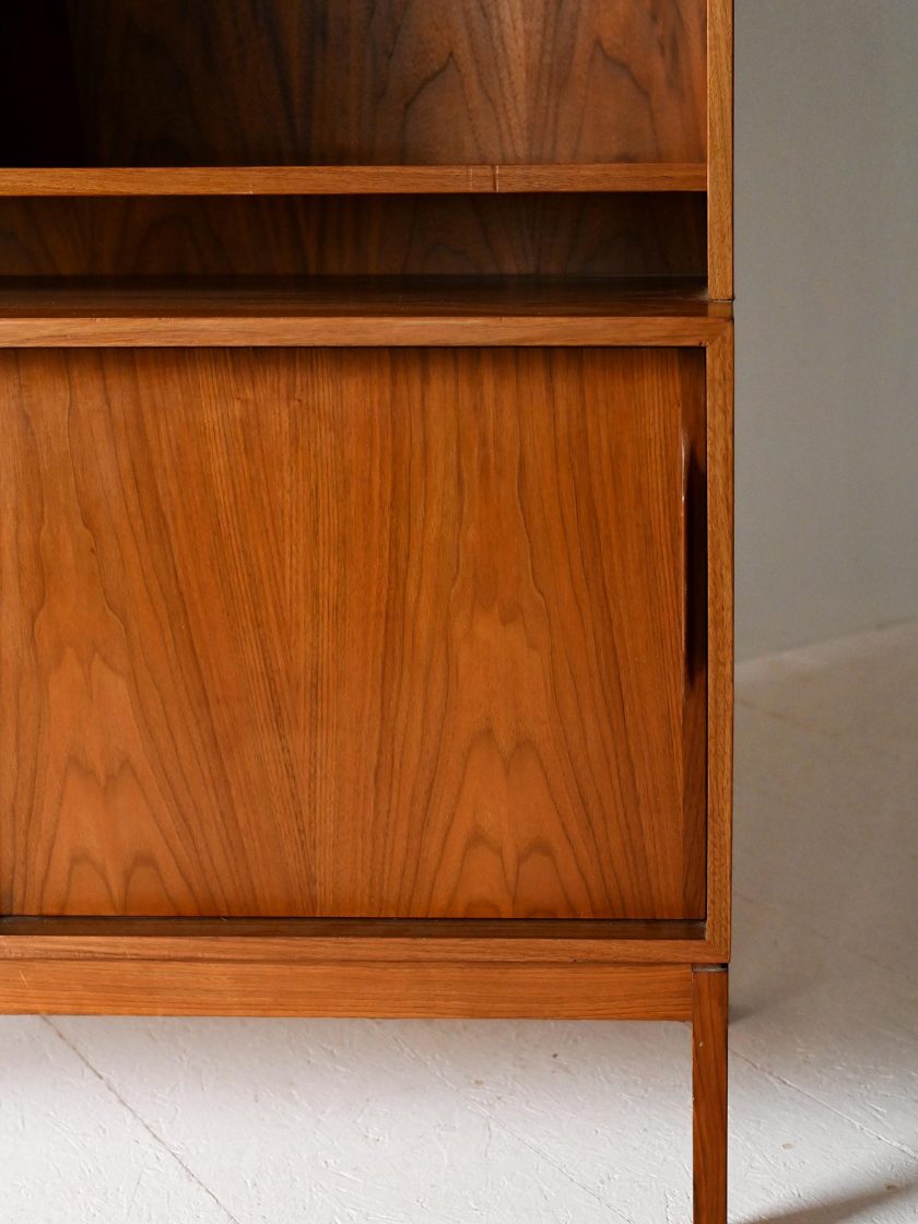 Libreria scandinava anni '50/'60 in teak-n