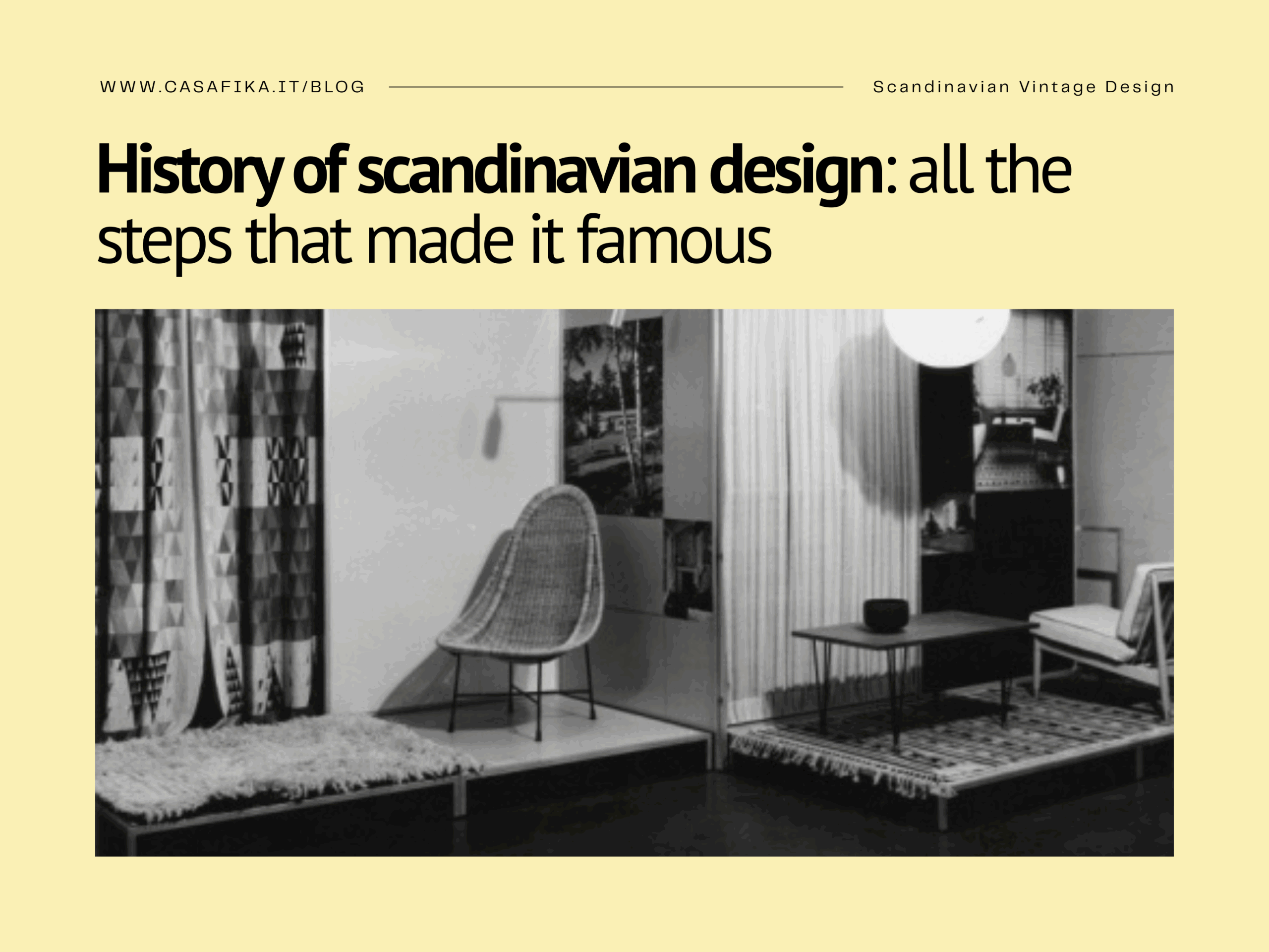 Scandinavian design history