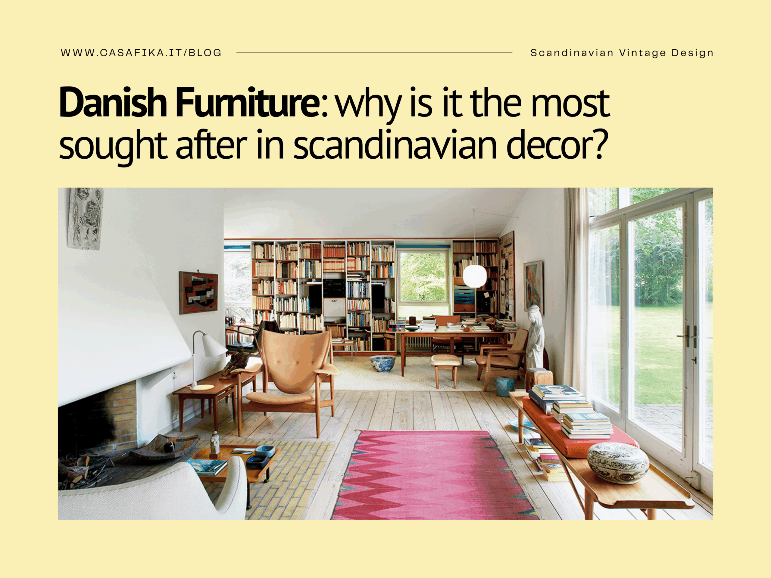 Image showcasing Danish furniture: why is it the most sought-after in furniture?