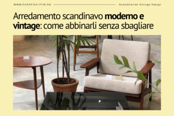 design scandinavo vintage e moderno