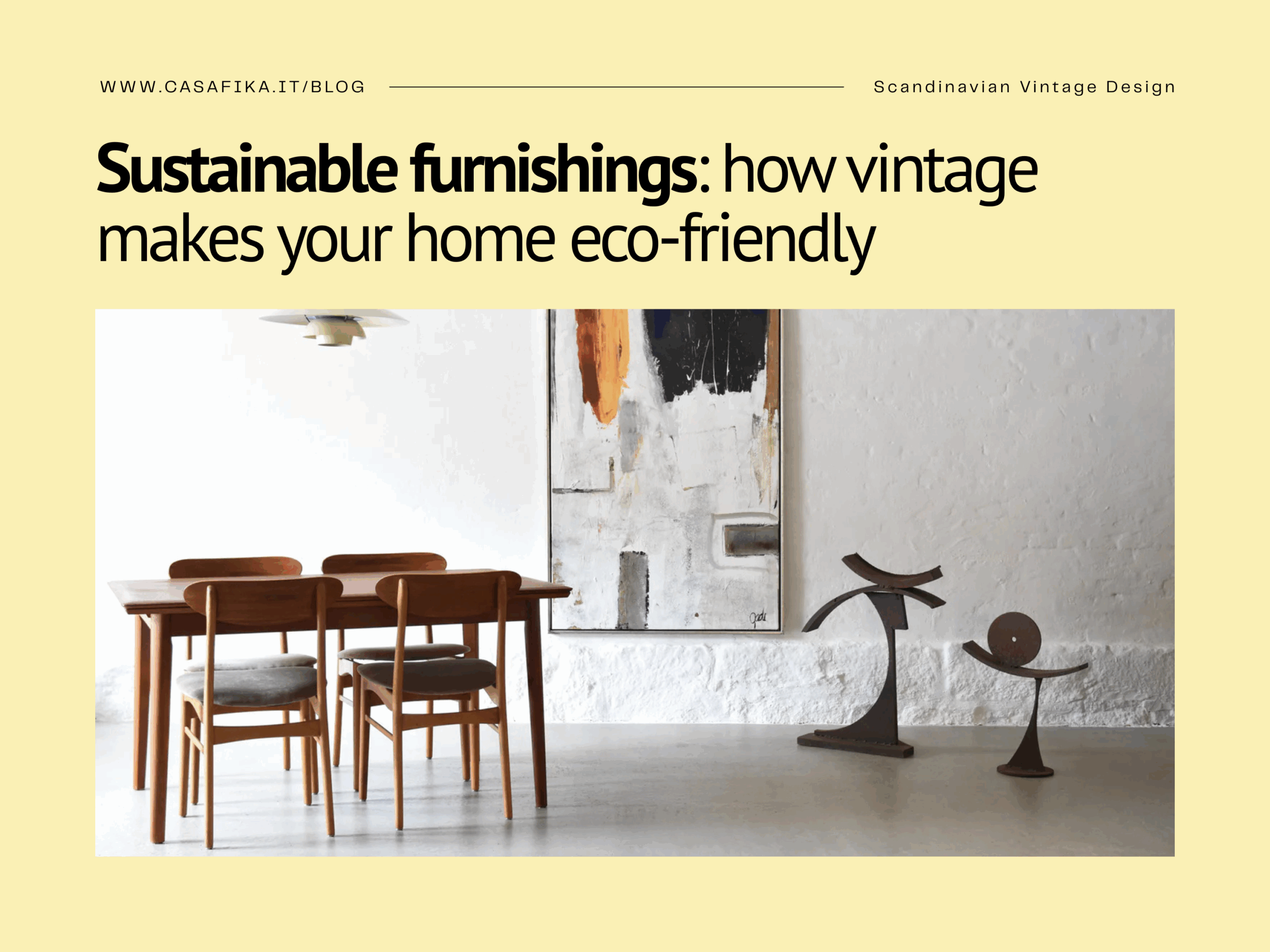 sustainable furniture