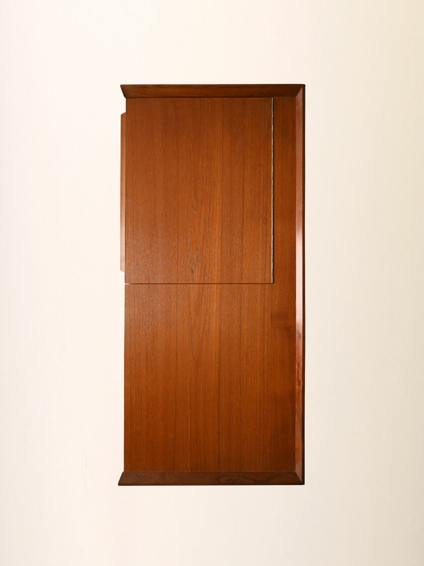 Toeletta scandinava vintage in teak anni ’60-i