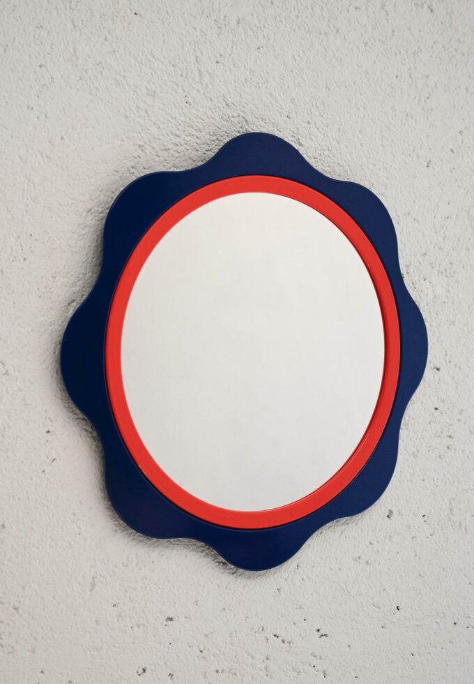 Finnish vintage mirror Mäkisen Kuvastin MK-298-a