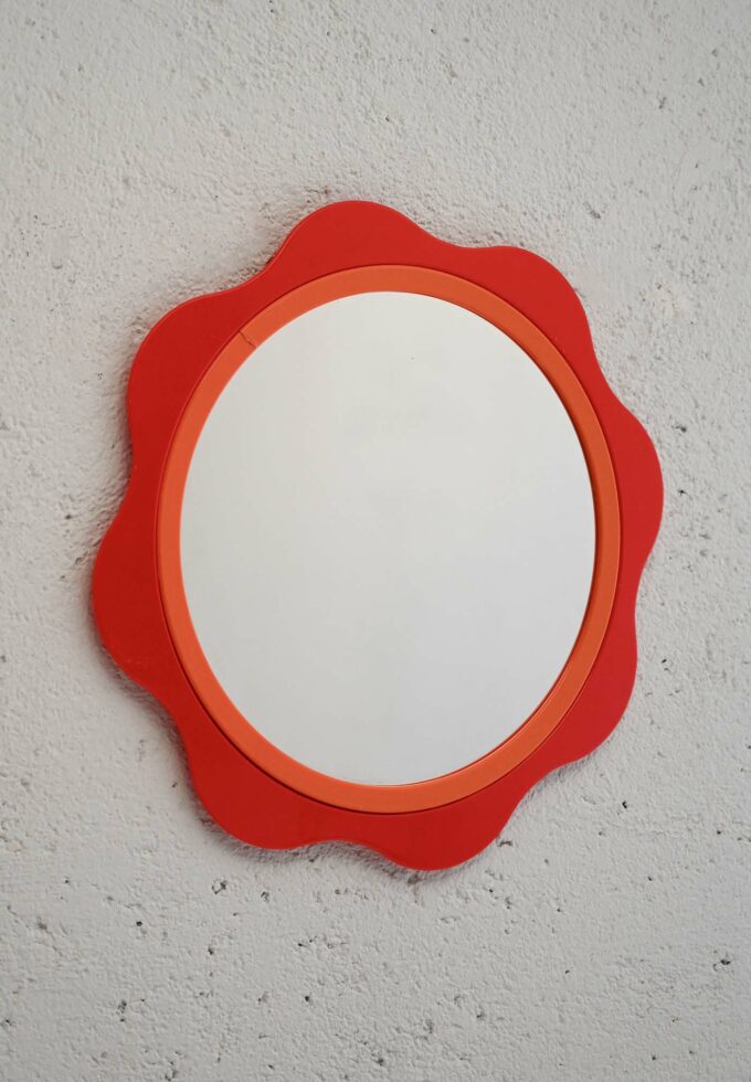 Finnish vintage mirror Mäkisen Kuvastin MK-298-a