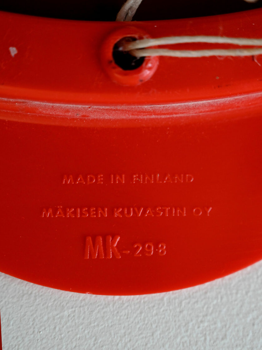 Specchio vintage finlandese Mäkisen Kuvastin MK-298-e