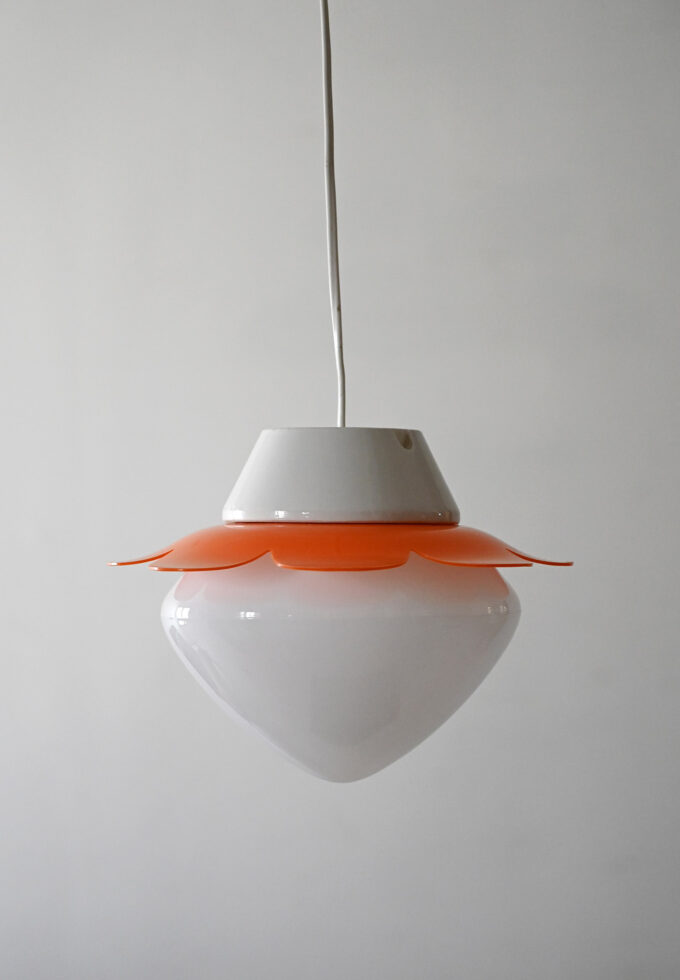 Lampada a sospensione vintage anni ’60-b