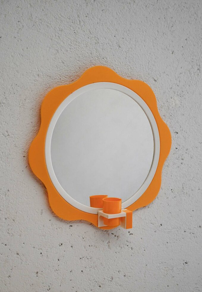 Finnish vintage mirror Mäkisen Kuvastin MK-298-a