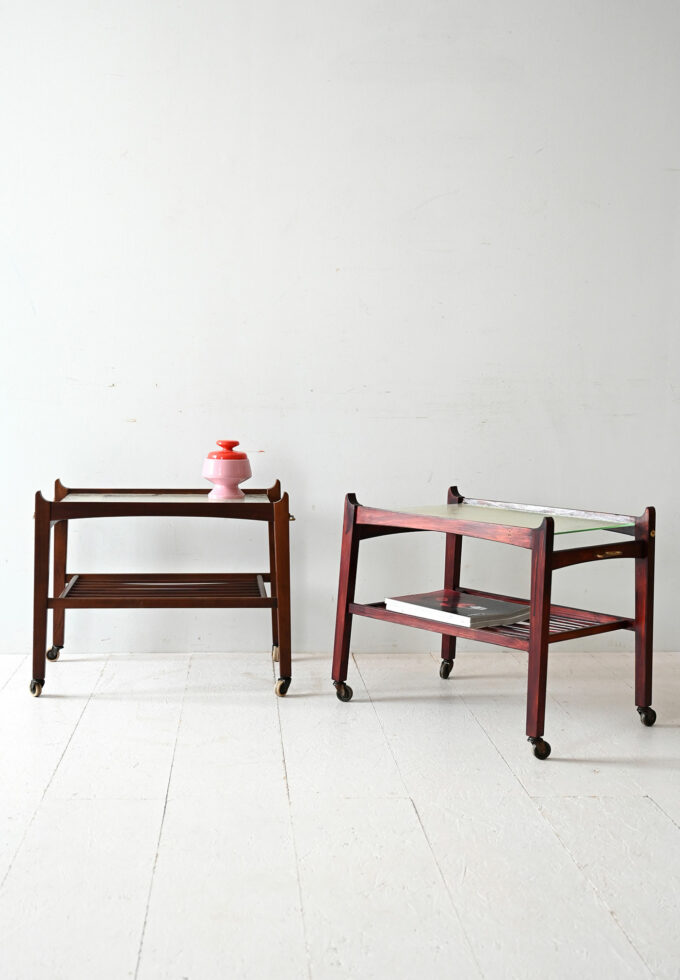 Pair of Scandinavian nightstands from the 1940s/'50s-a