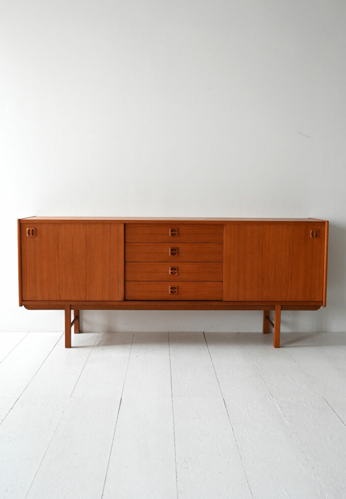 Scandinavian vintage sideboard IKEA Klippan Korsør 1960s-b