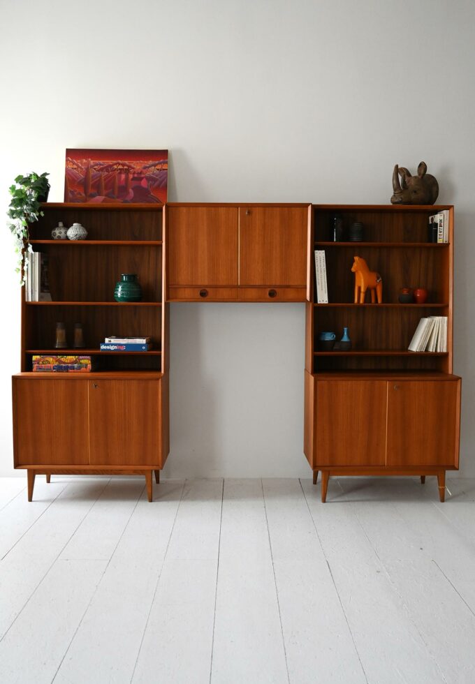 Scandinavian 1960s teak-a modular system