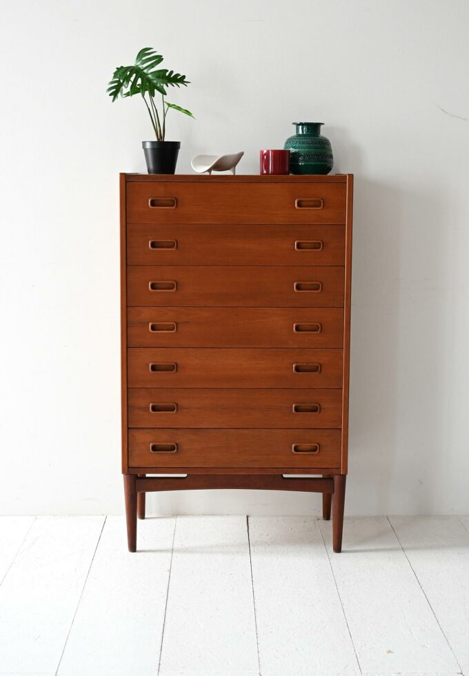 Settimanale danese anni 60 in teak-a