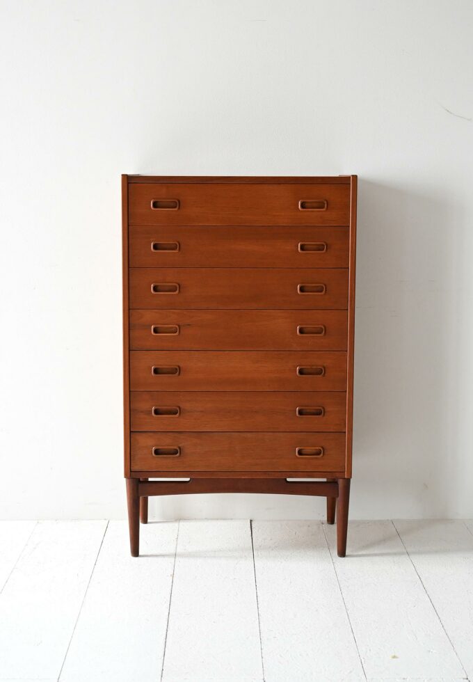 Settimanale danese anni 60 in teak-b