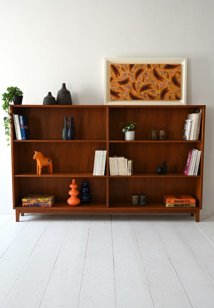 Large Scandinavian bookcase from the 1950s/60s-a