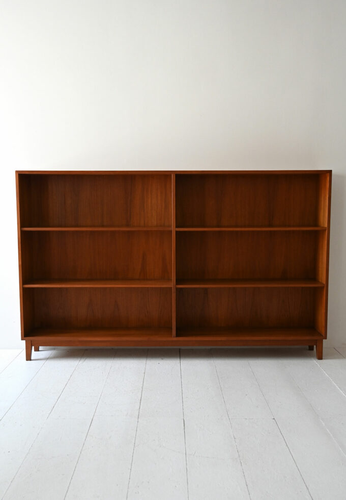 Large Scandinavian bookcase from the 1950s/60s-b