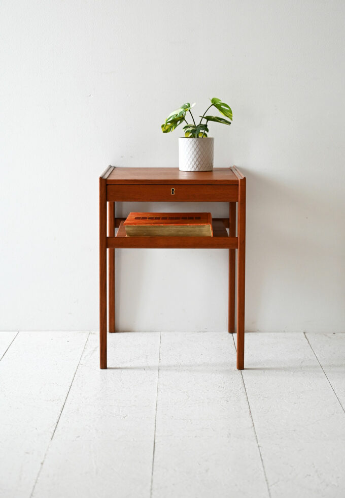 Swedish vintage nightstand by Egström & Mírstrand for Dixi-a