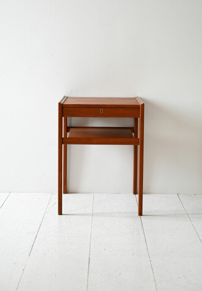 Swedish vintage bedside table by Egström & Mírstrand for Dixi-b