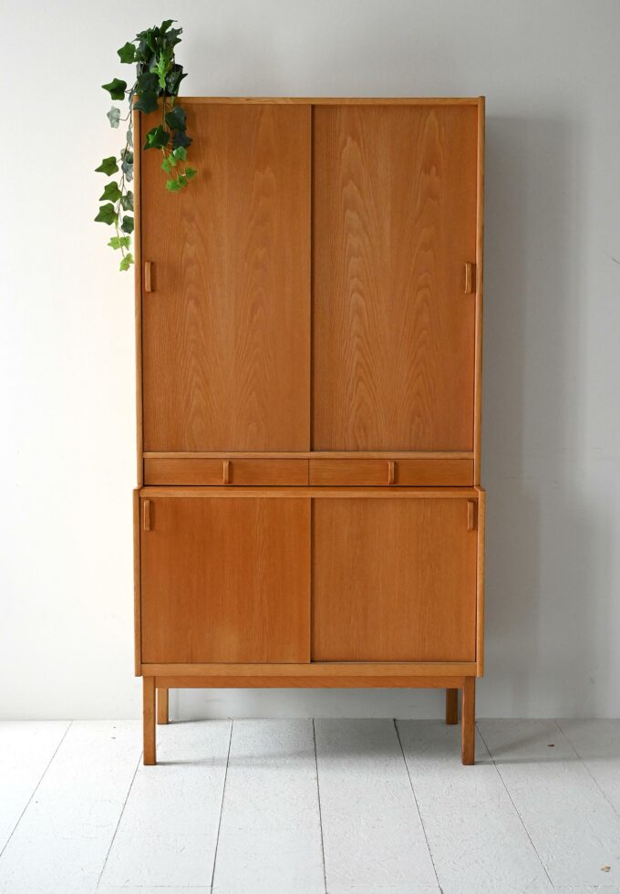 Bodafors Scandinavian bookcase in oak-a