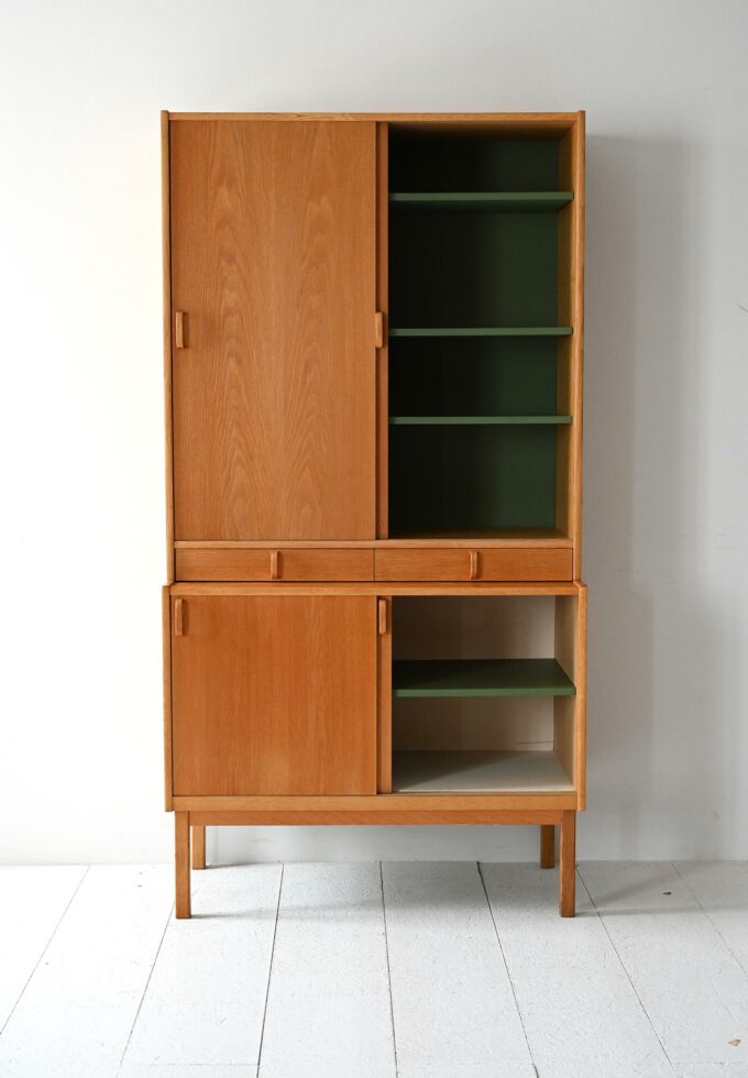 Bodafors Scandinavian bookcase in oak-b