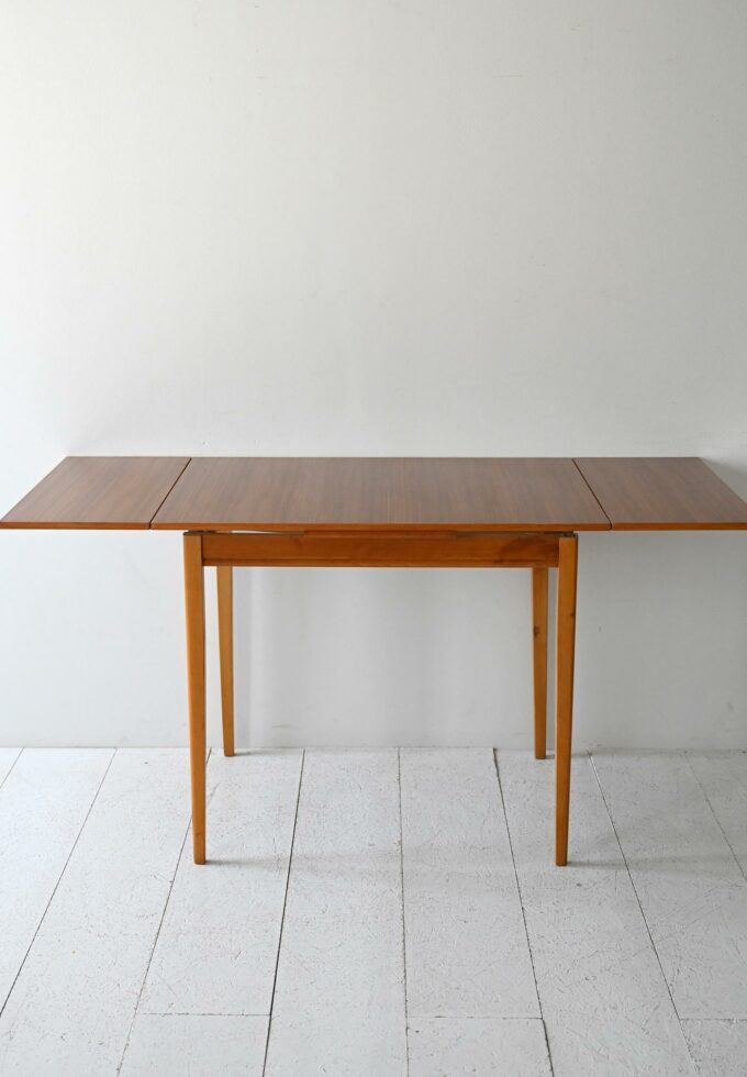 Scandinavian vintage teak and oak-a table