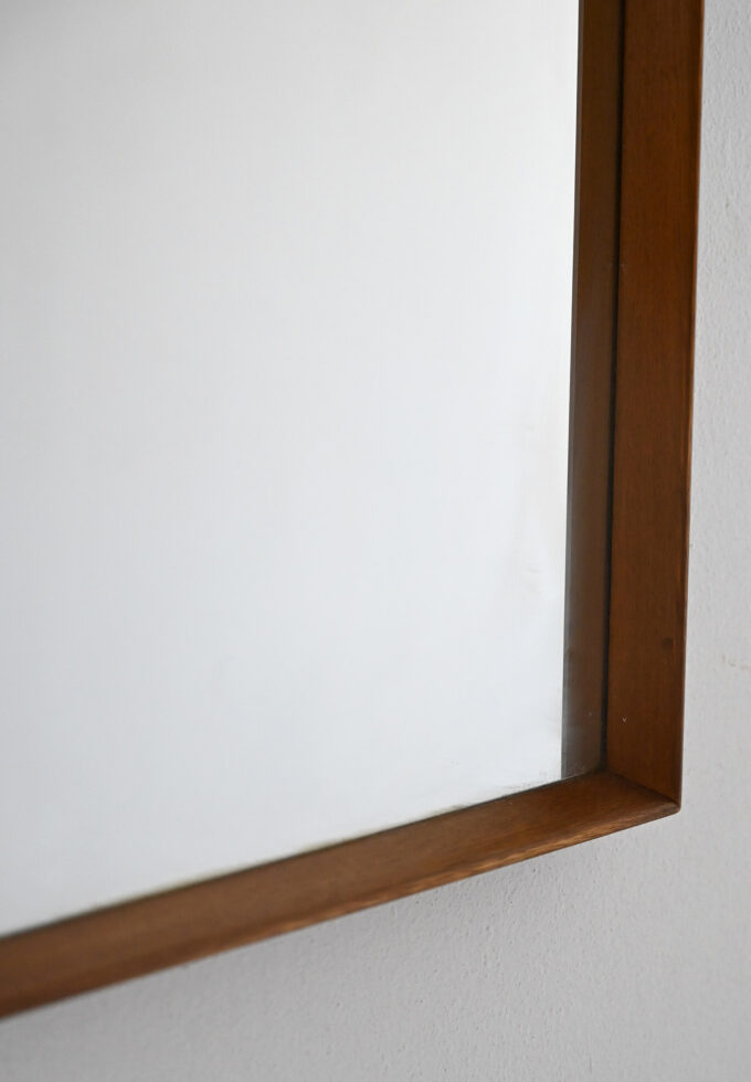 Scandinavian 1960s model "Evy" mirror for Fröseke with original label-b