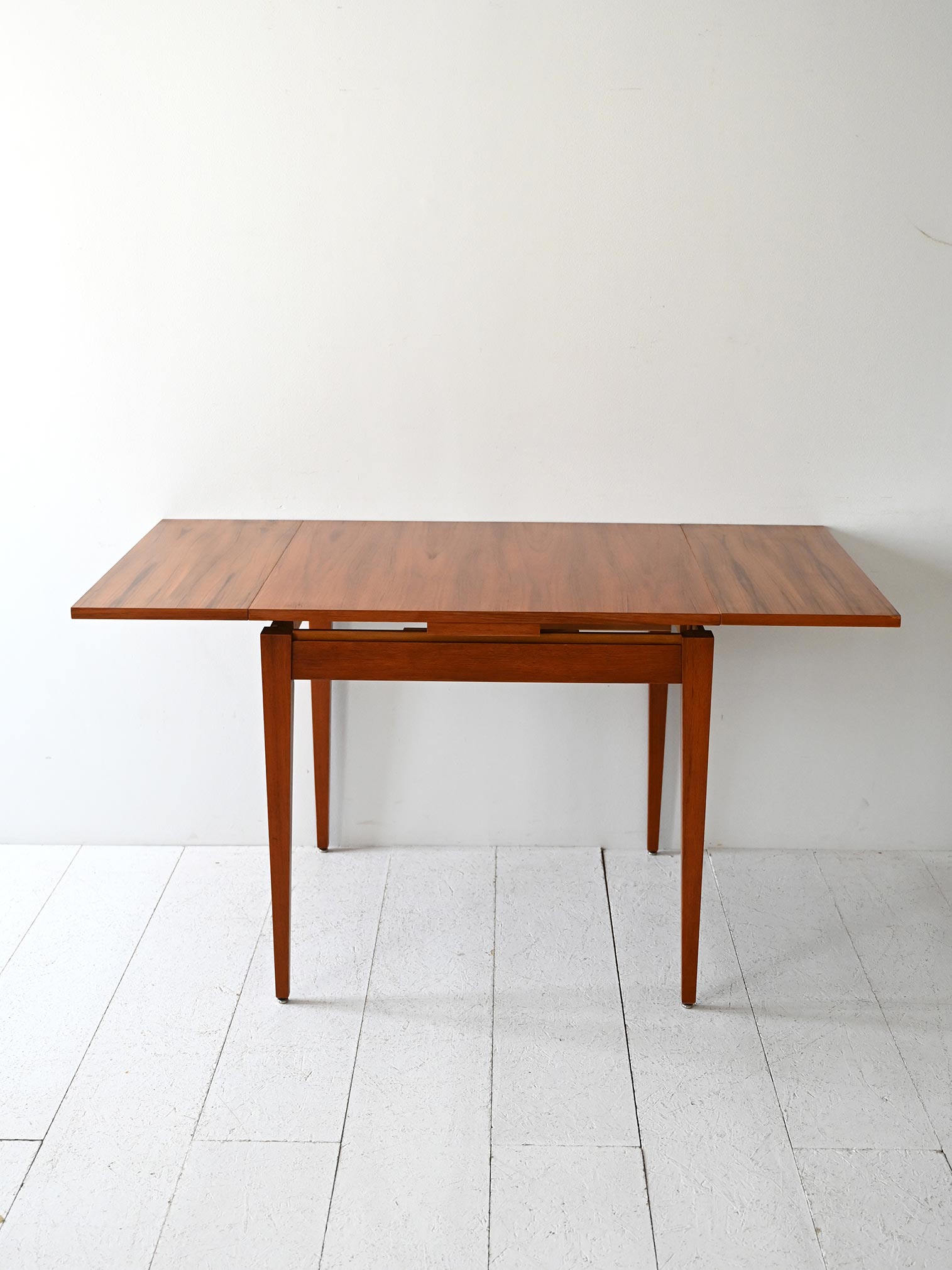 Scandinavian 60s square teak table-a